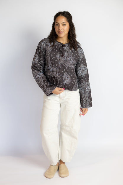 Loren Paisley Printed Jacket