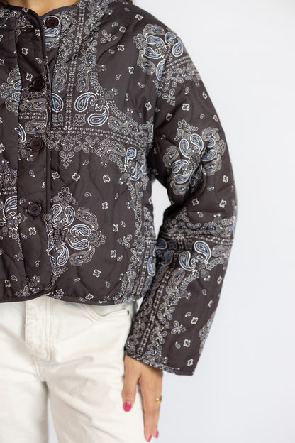 Loren Paisley Printed Jacket