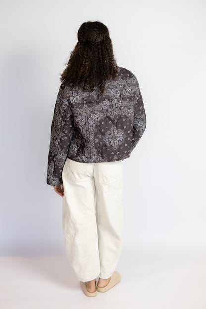 Loren Paisley Printed Jacket