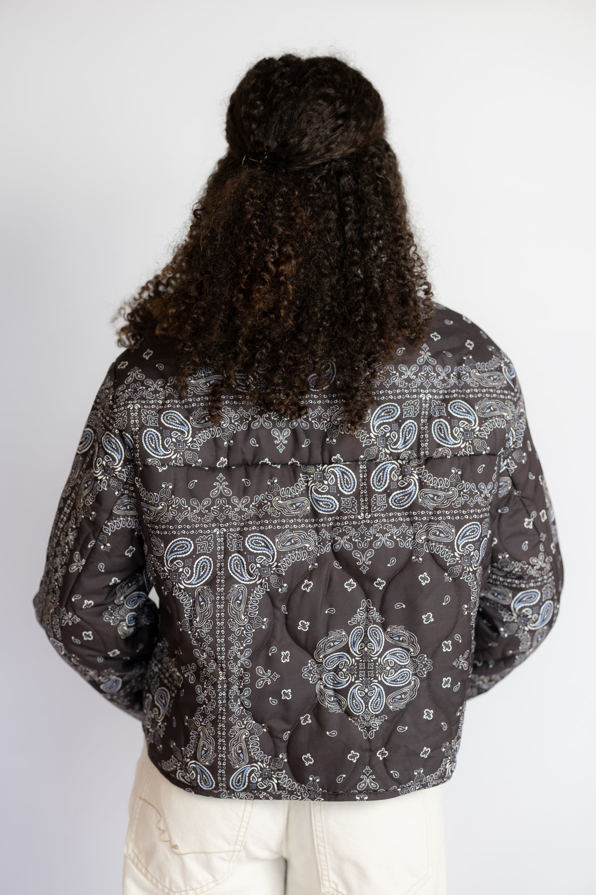Loren Paisley Printed Jacket