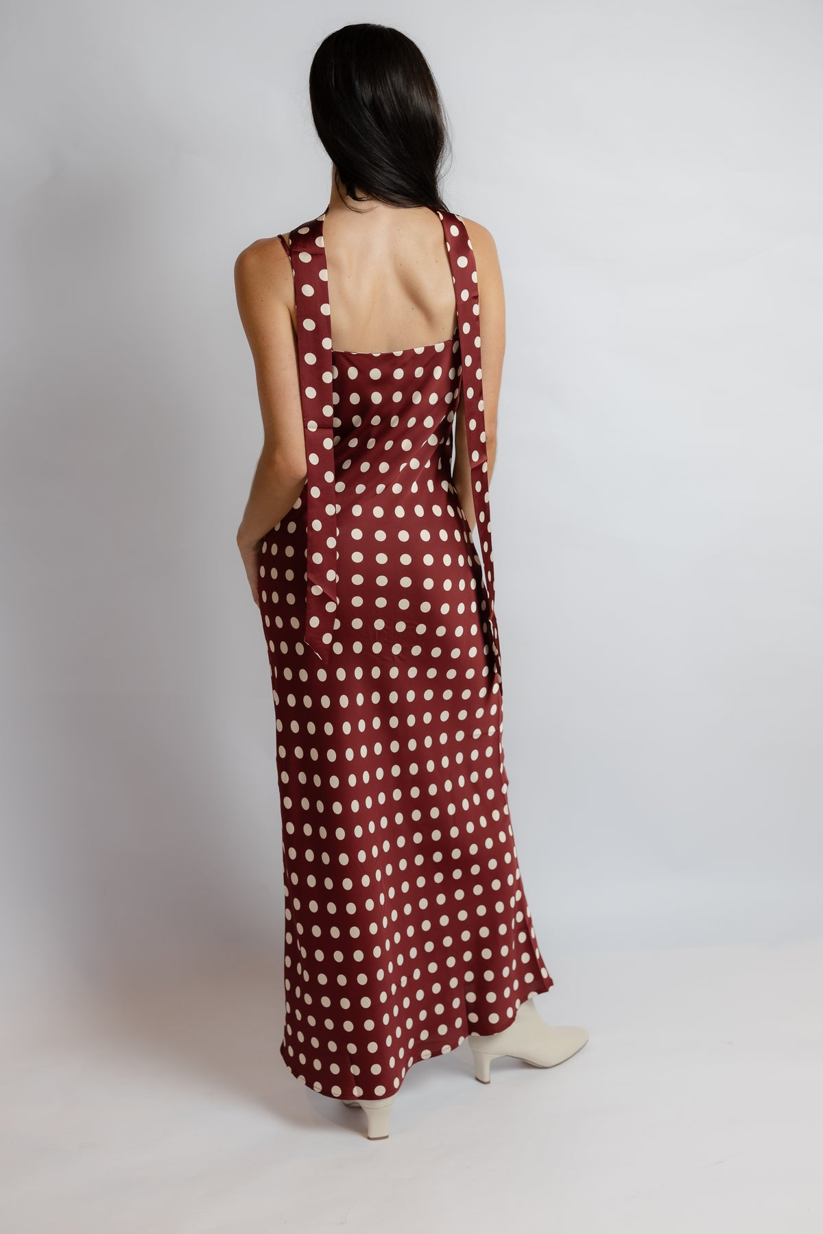 Dolly Polka Dot Maxi Dress