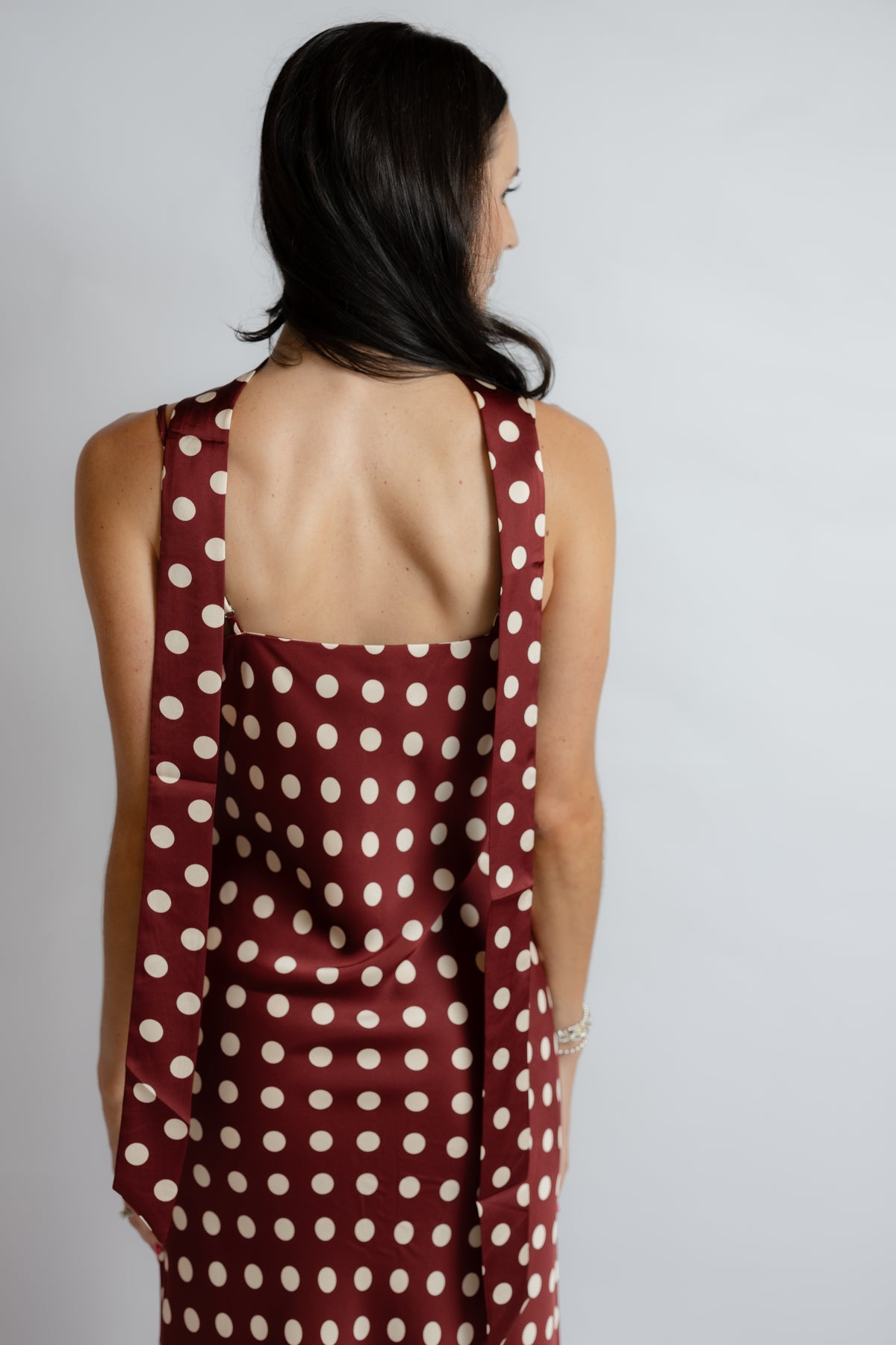 Dolly Polka Dot Maxi Dress