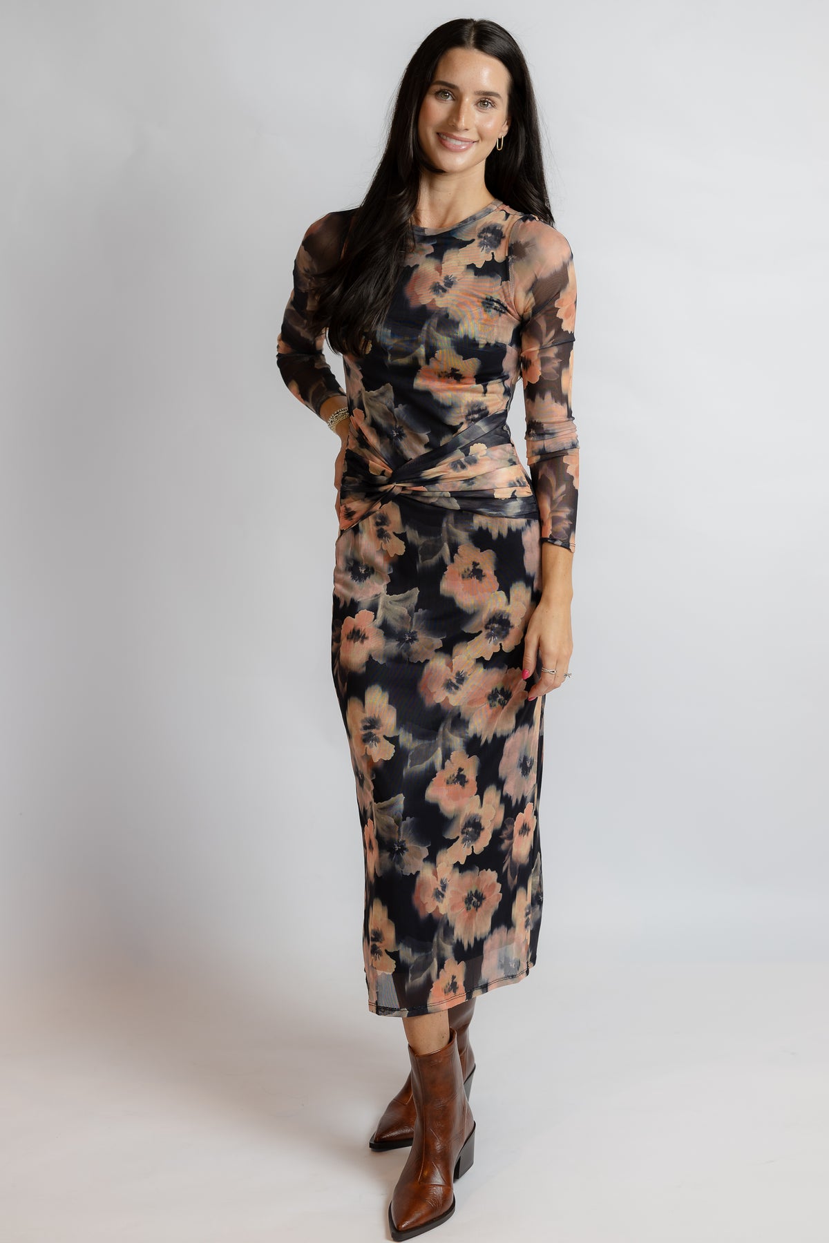 Garden Grit Maxi Dress