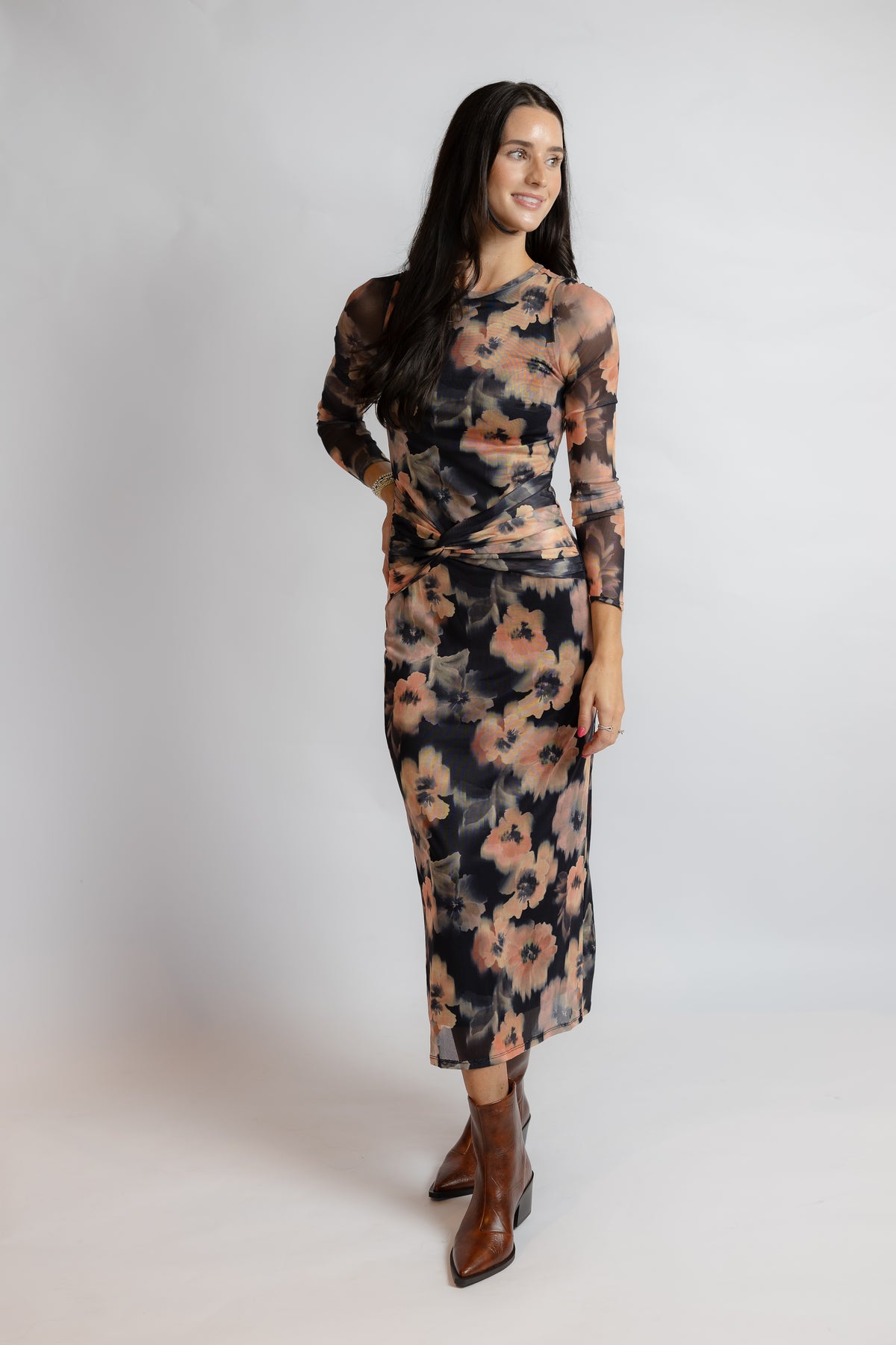Garden Grit Maxi Dress