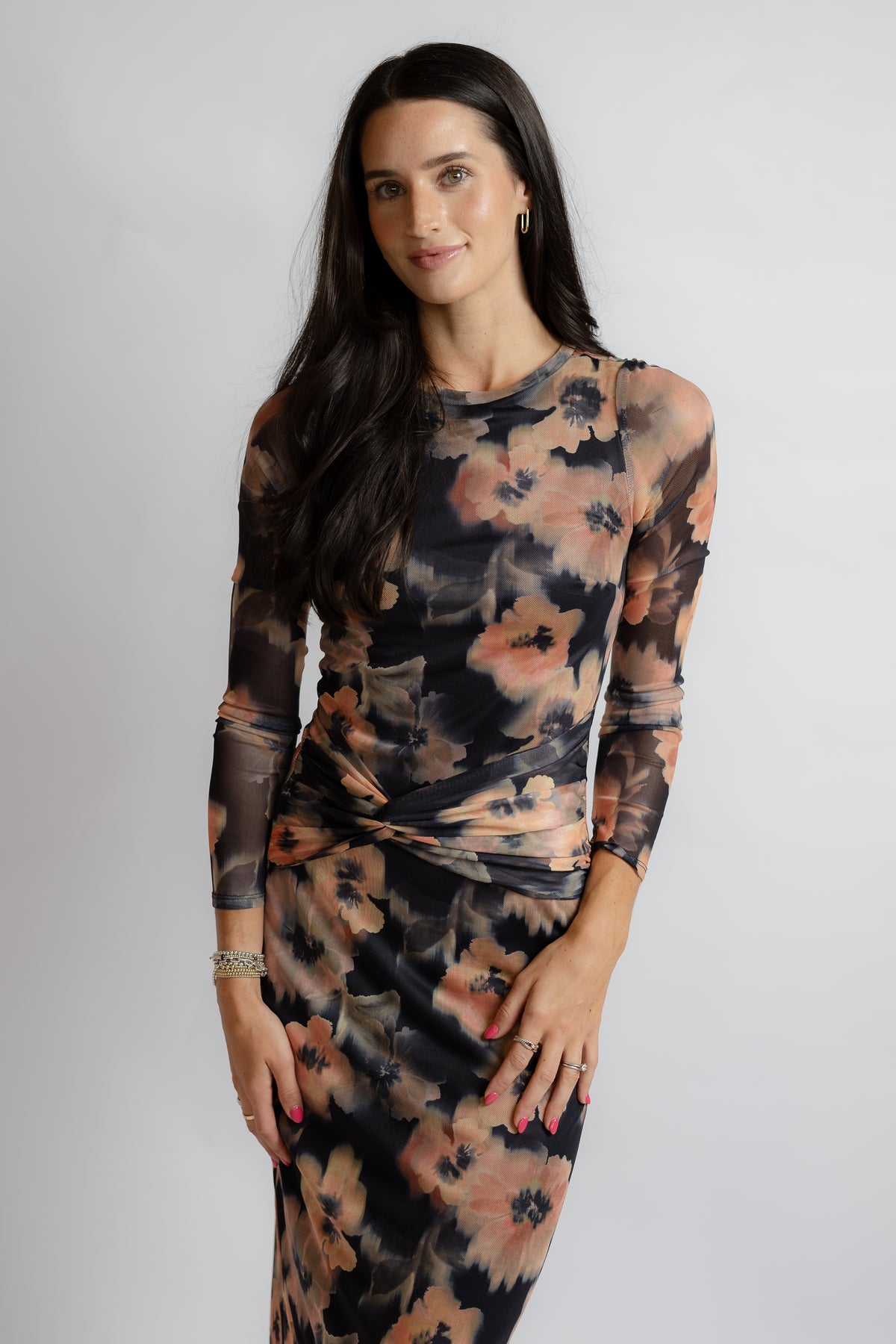 Garden Grit Maxi Dress