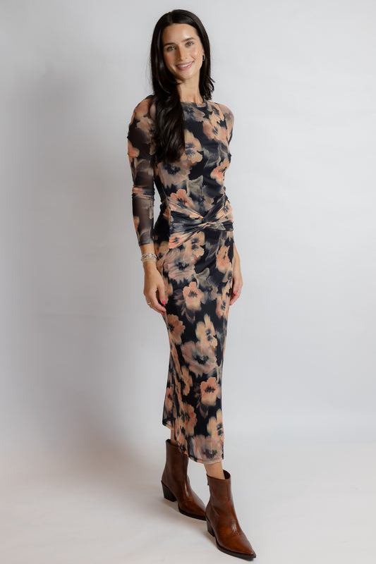 Garden Grit Maxi Dress