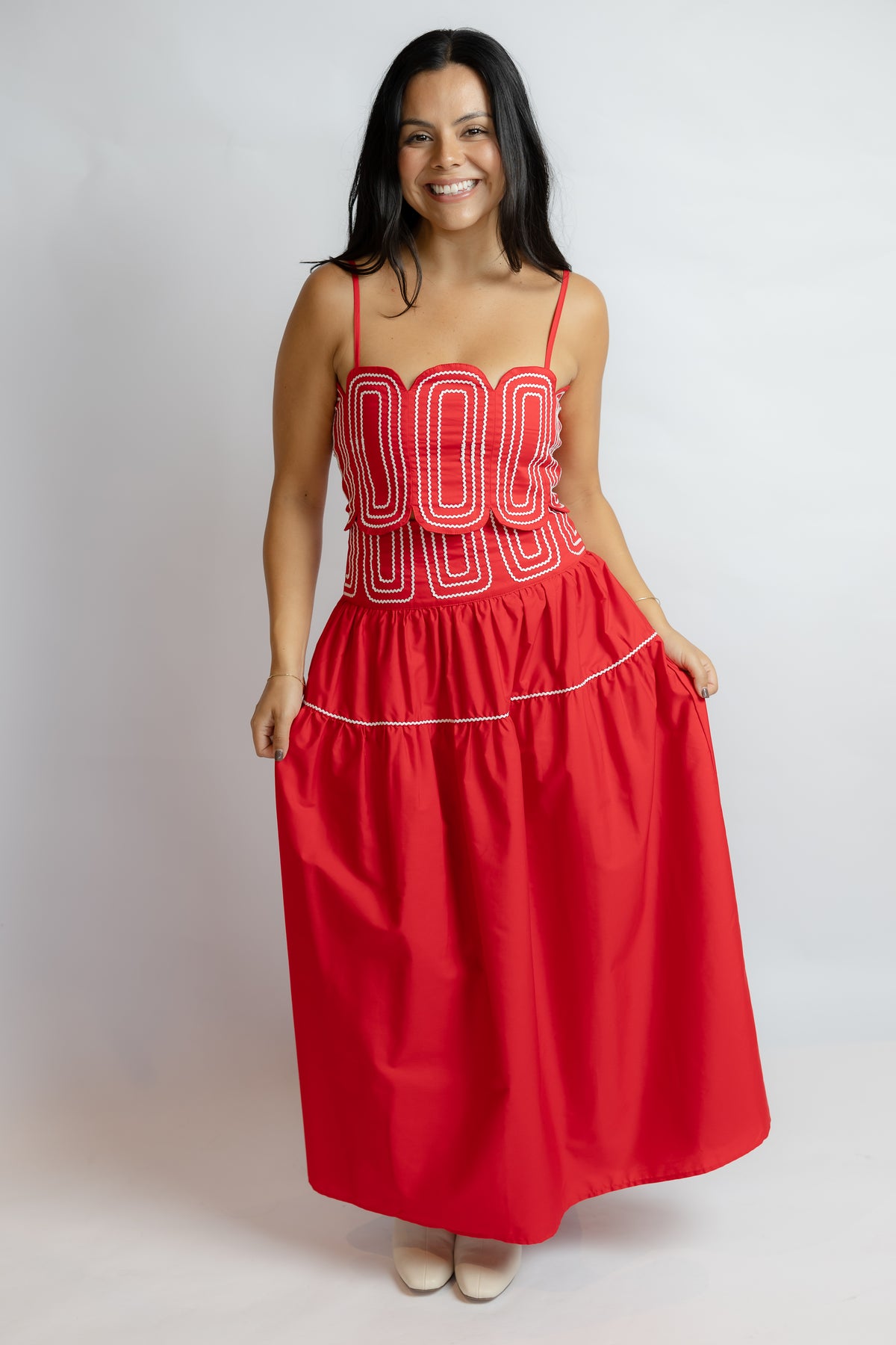 Saturday In Athens Skirt Set