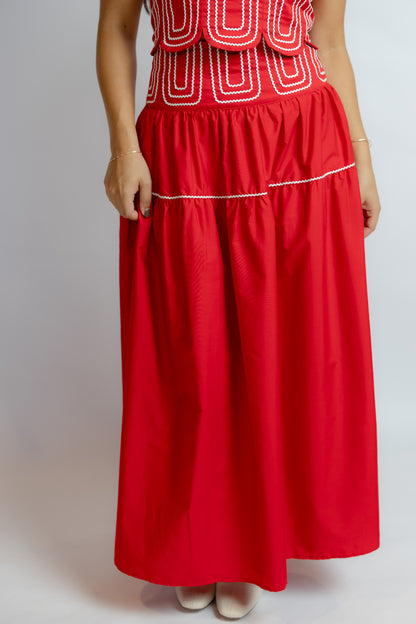 Saturday In Athens Skirt Set