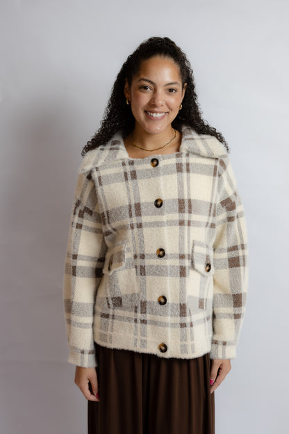 Lola Plaid Coat
