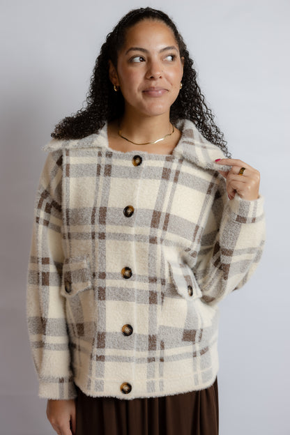 Lola Plaid Coat