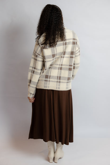 Lola Plaid Coat