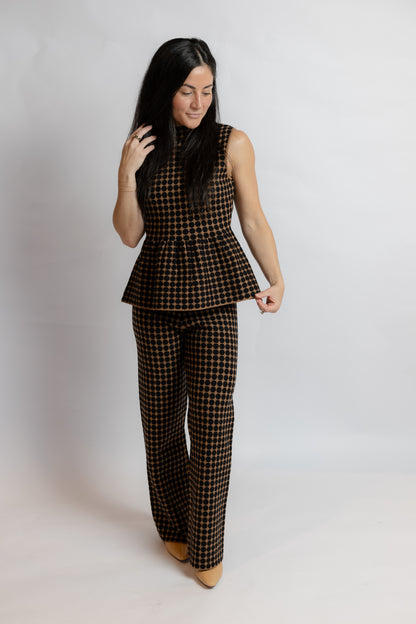 Catherine Peplum Top