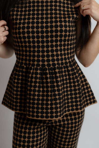 Catherine Peplum Top