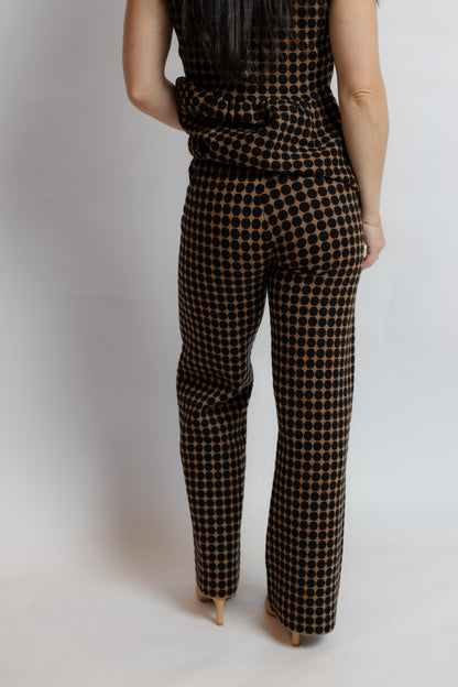 Mia Printed Knit Pant