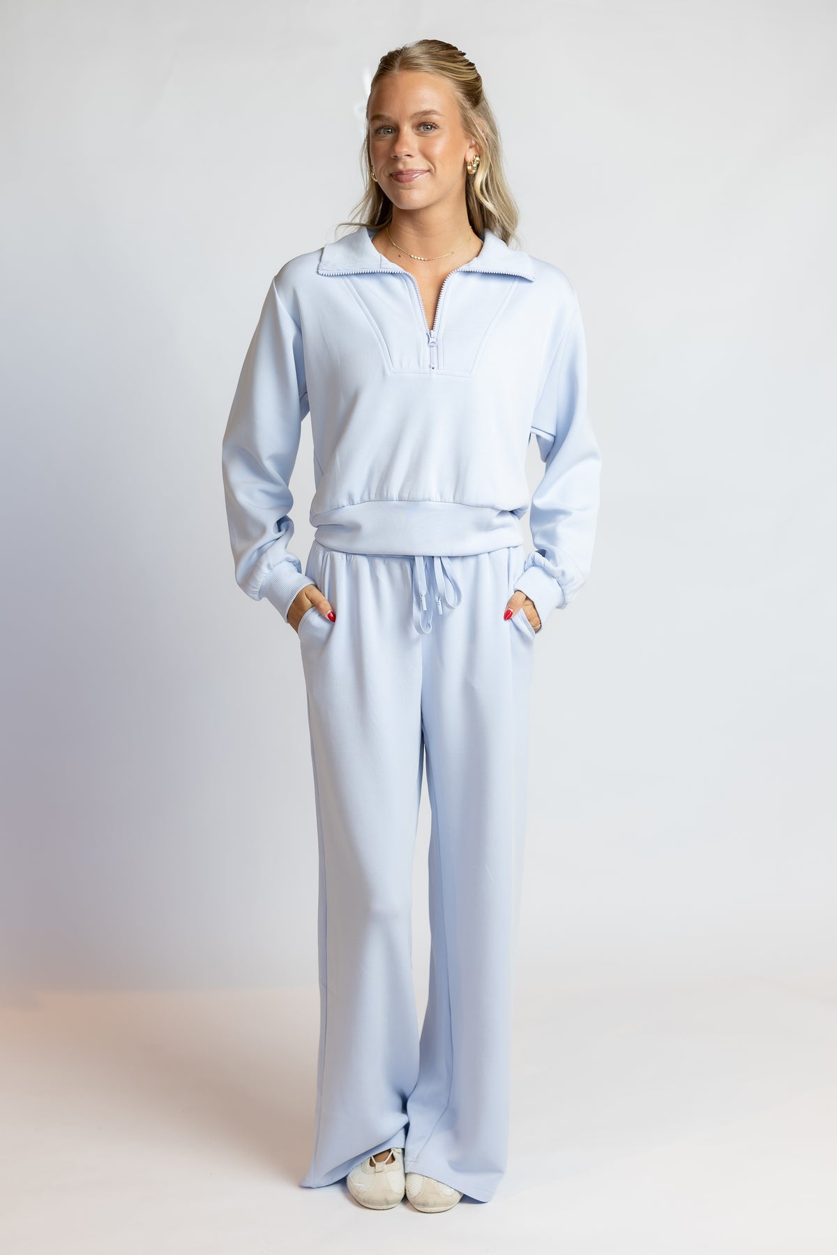 These Days Modal Quarter Zip