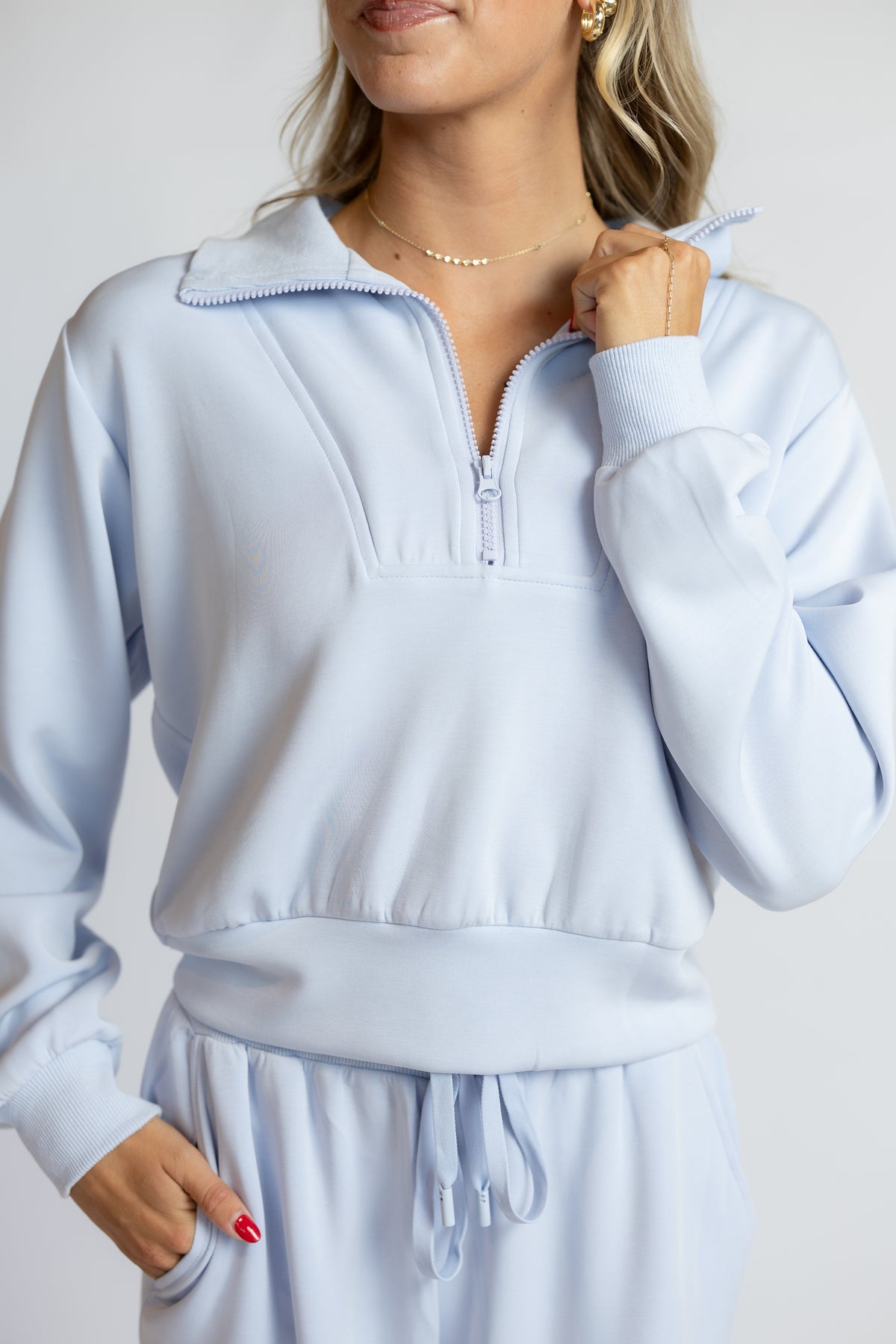These Days Modal Quarter Zip