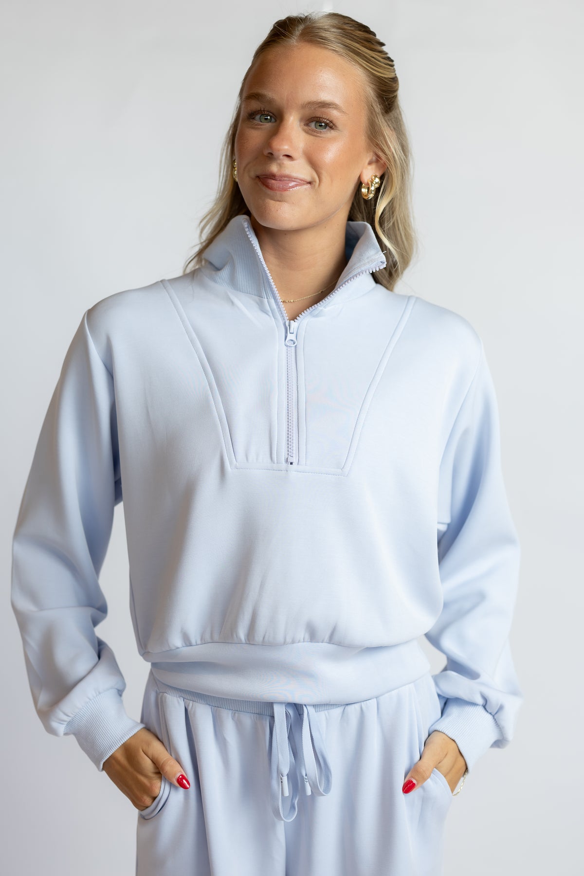 These Days Modal Quarter Zip