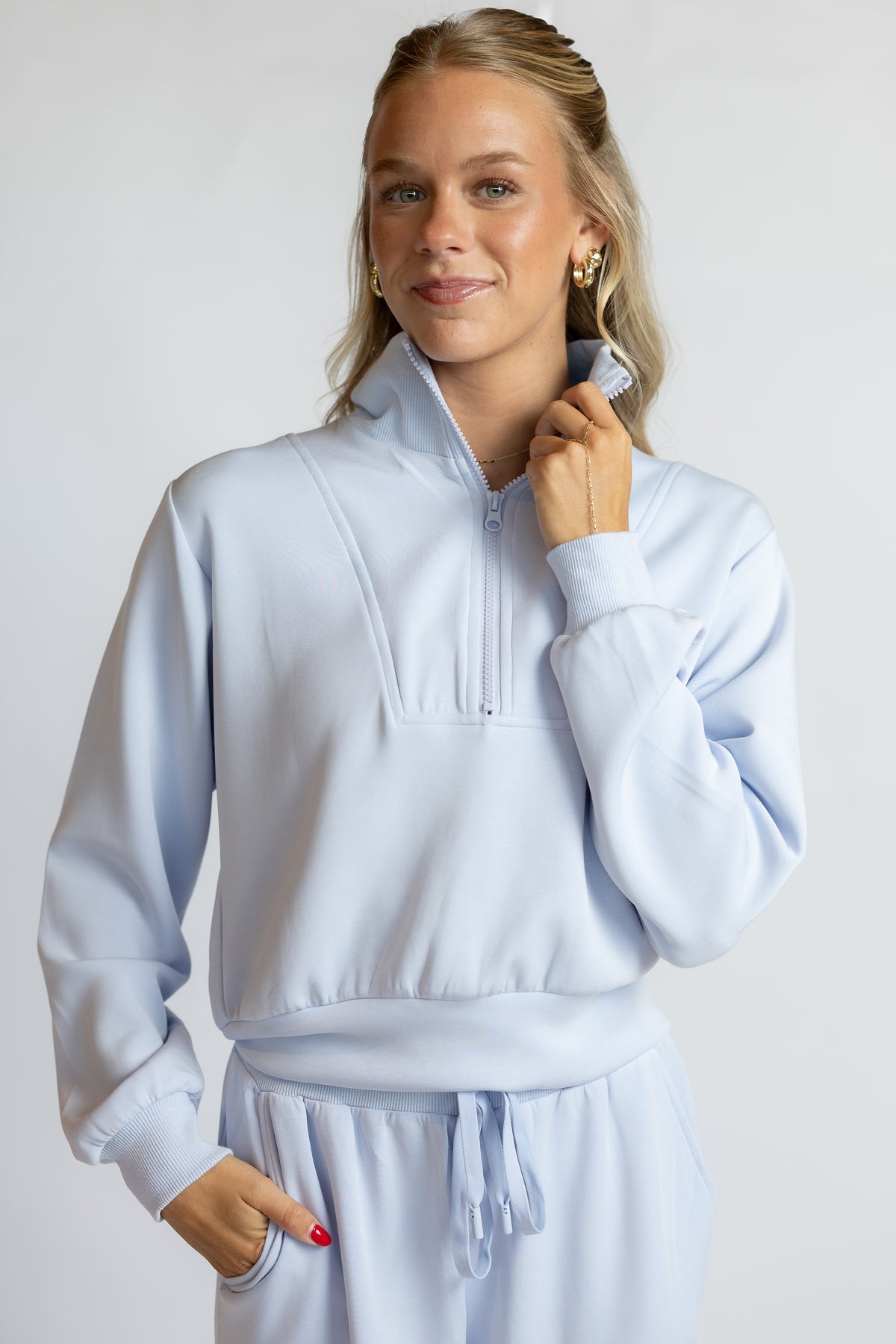 These Days Modal Quarter Zip