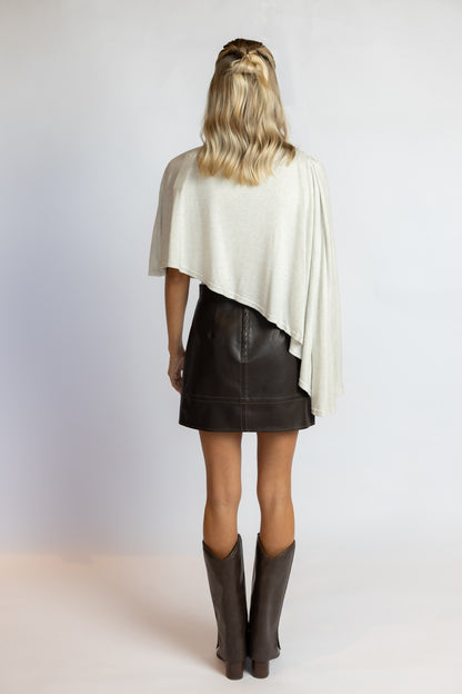 Diana Faux Leather Mini Skirt