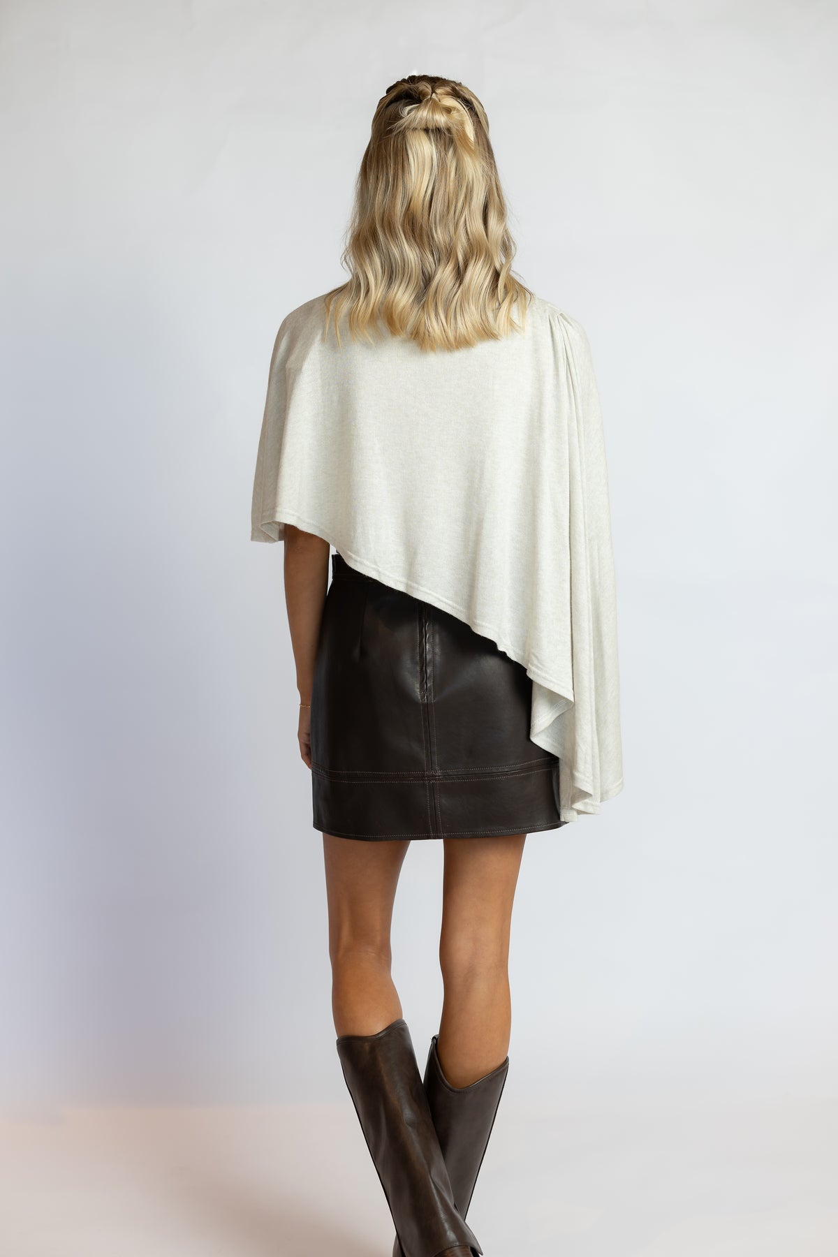 Diana Faux Leather Mini Skirt