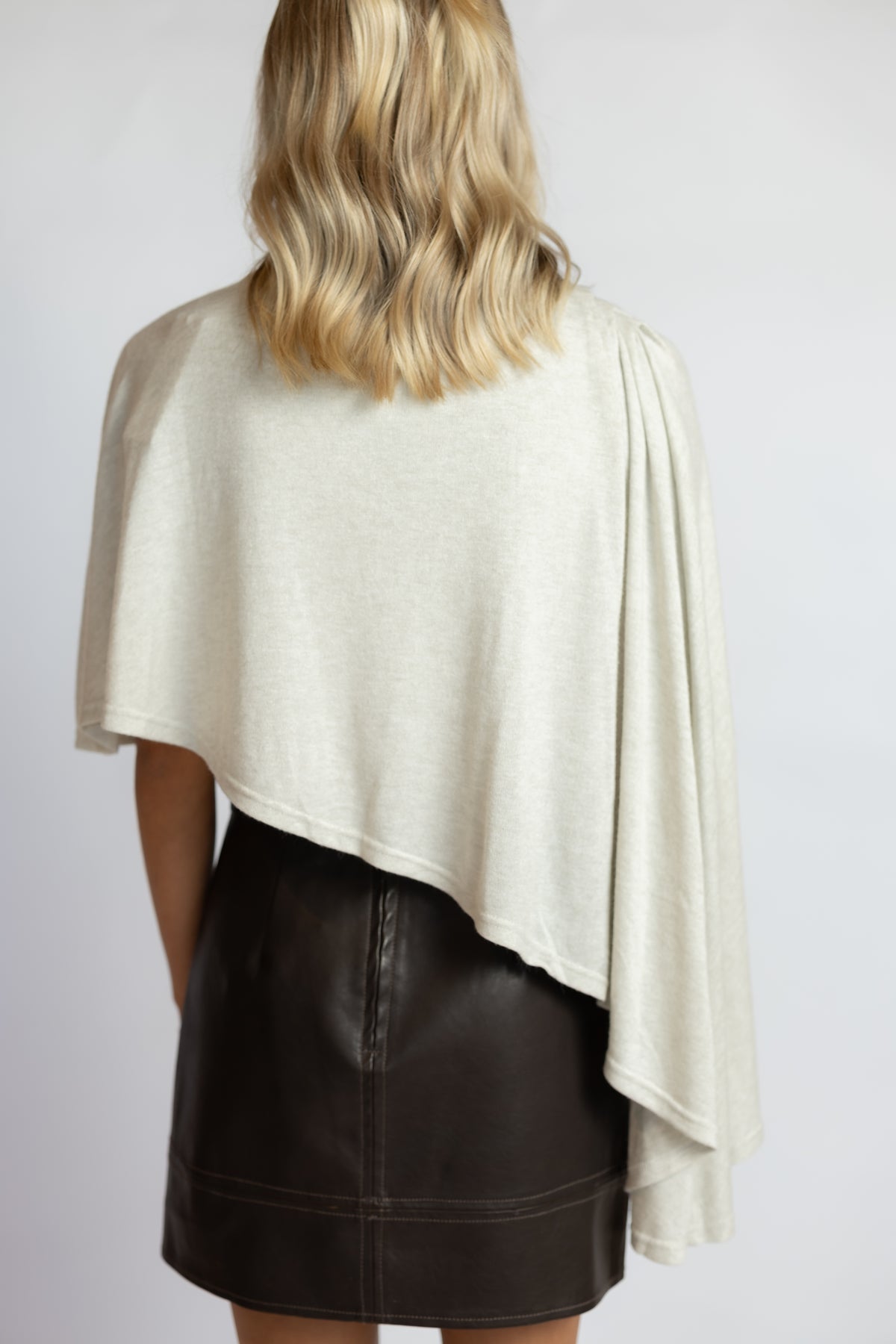 Diana Faux Leather Mini Skirt
