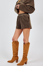Load image into Gallery viewer, Come Over Brushed Knit Shorts