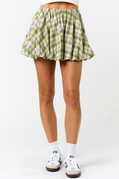 Chevy Door Plaid Skirt