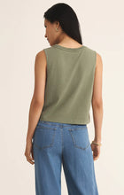 Load image into Gallery viewer, Sloane Jersey Muscle Tank Avocado