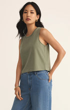 Load image into Gallery viewer, Sloane Jersey Muscle Tank Avocado