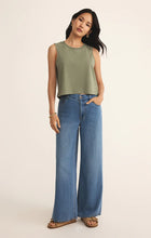 Load image into Gallery viewer, Sloane Jersey Muscle Tank Avocado