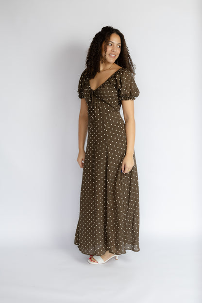 Isolde Dotted Dress