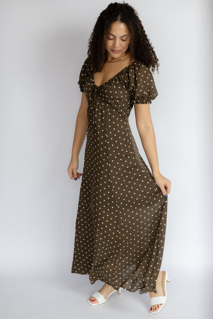 Isolde Dotted Dress
