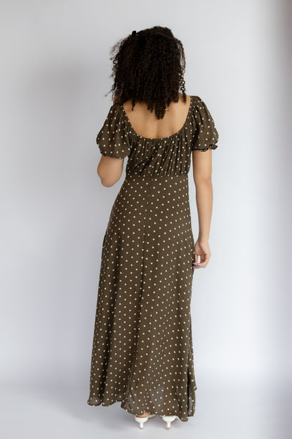 Isolde Dotted Dress