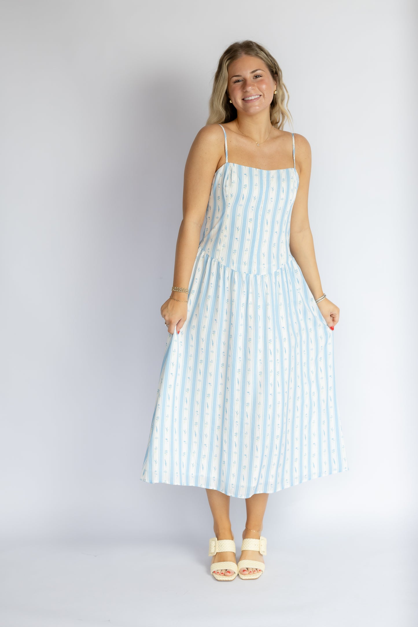 Dance With Somebody Midi Dress