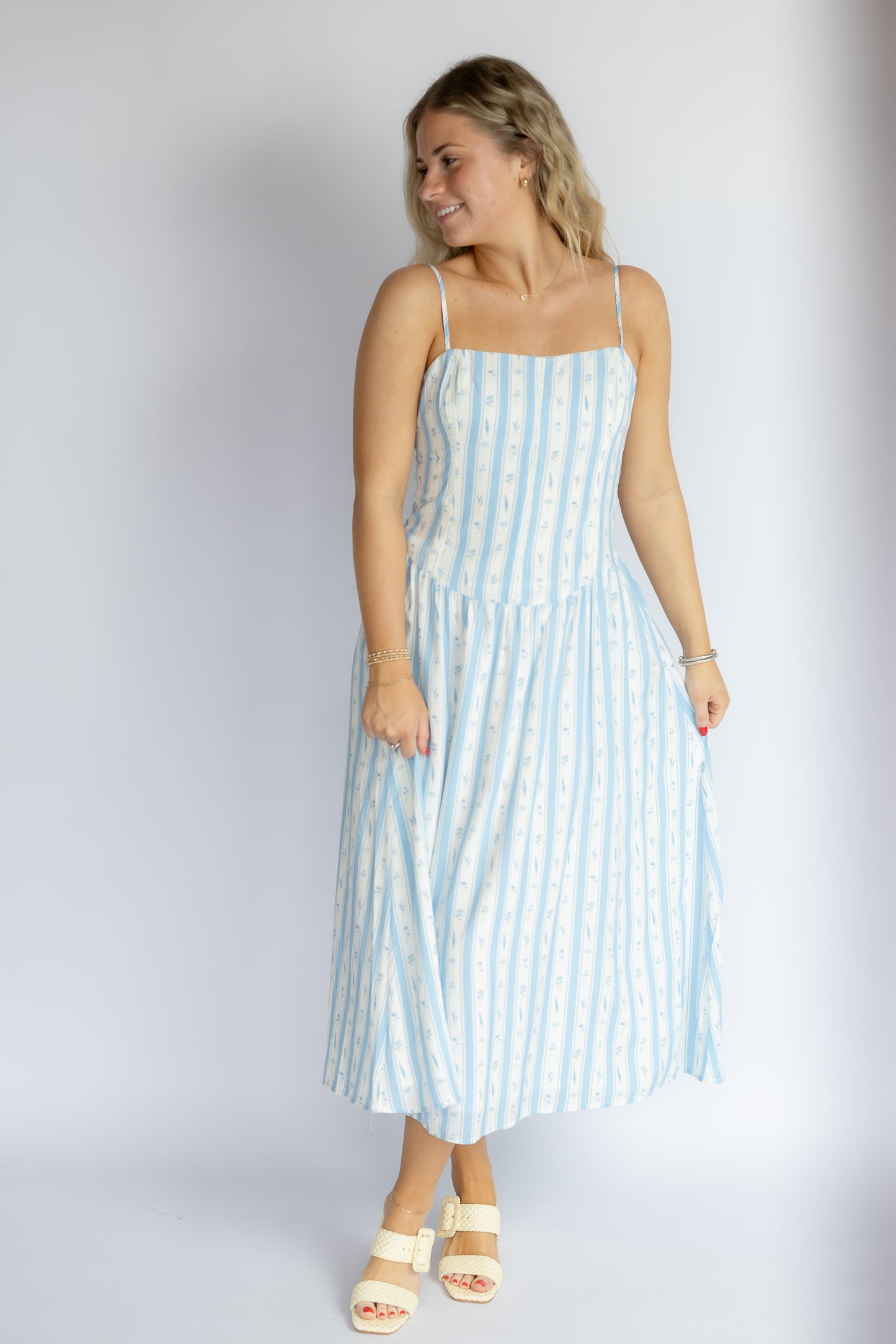 Dance With Somebody Midi Dress