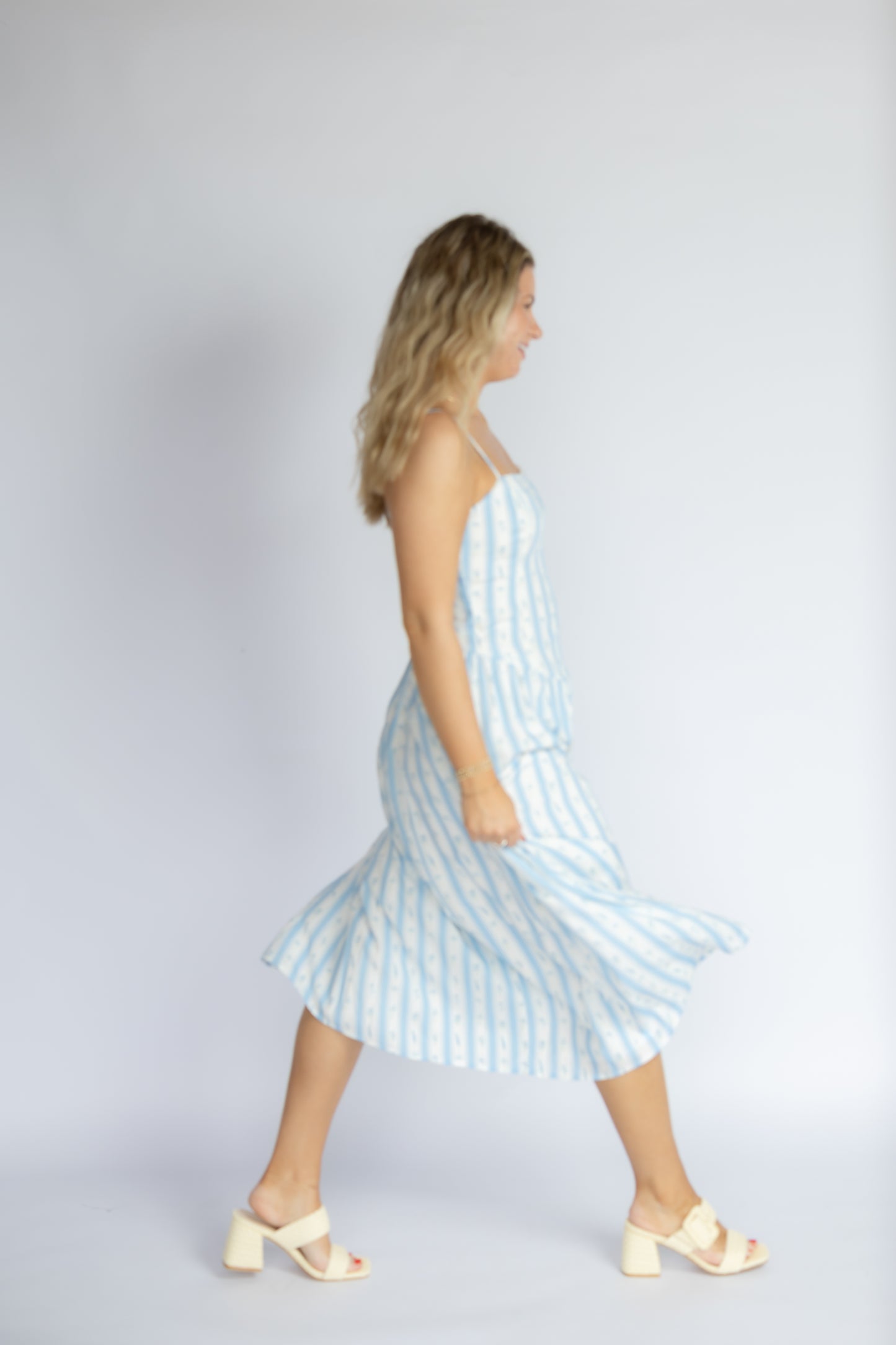 Dance With Somebody Midi Dress