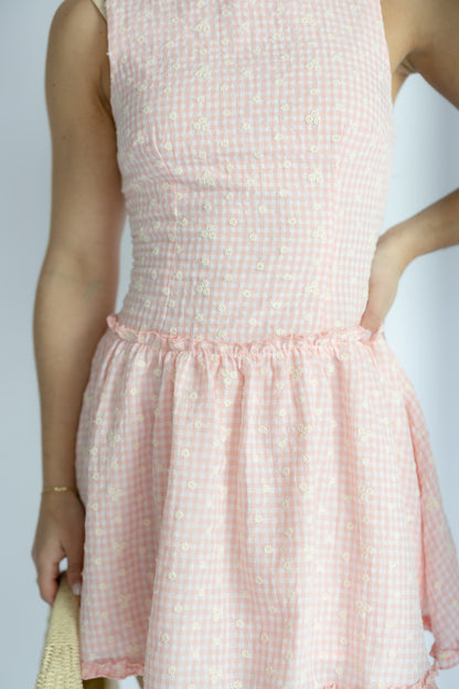 Tinsley Gingham Mini Dress