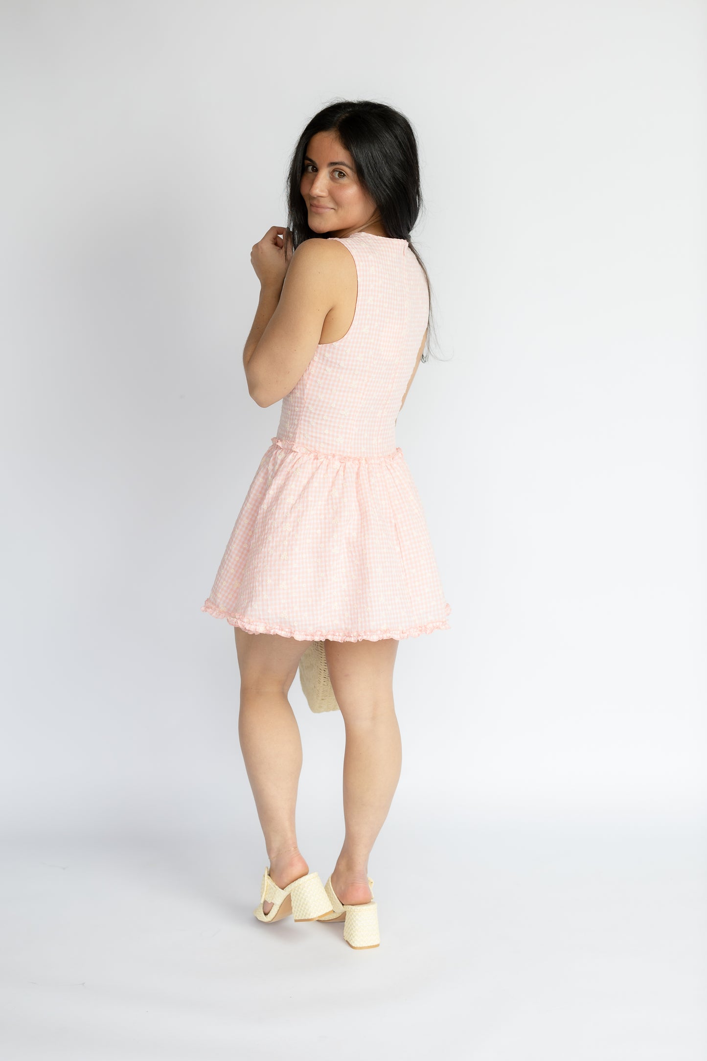 Tinsley Gingham Mini Dress
