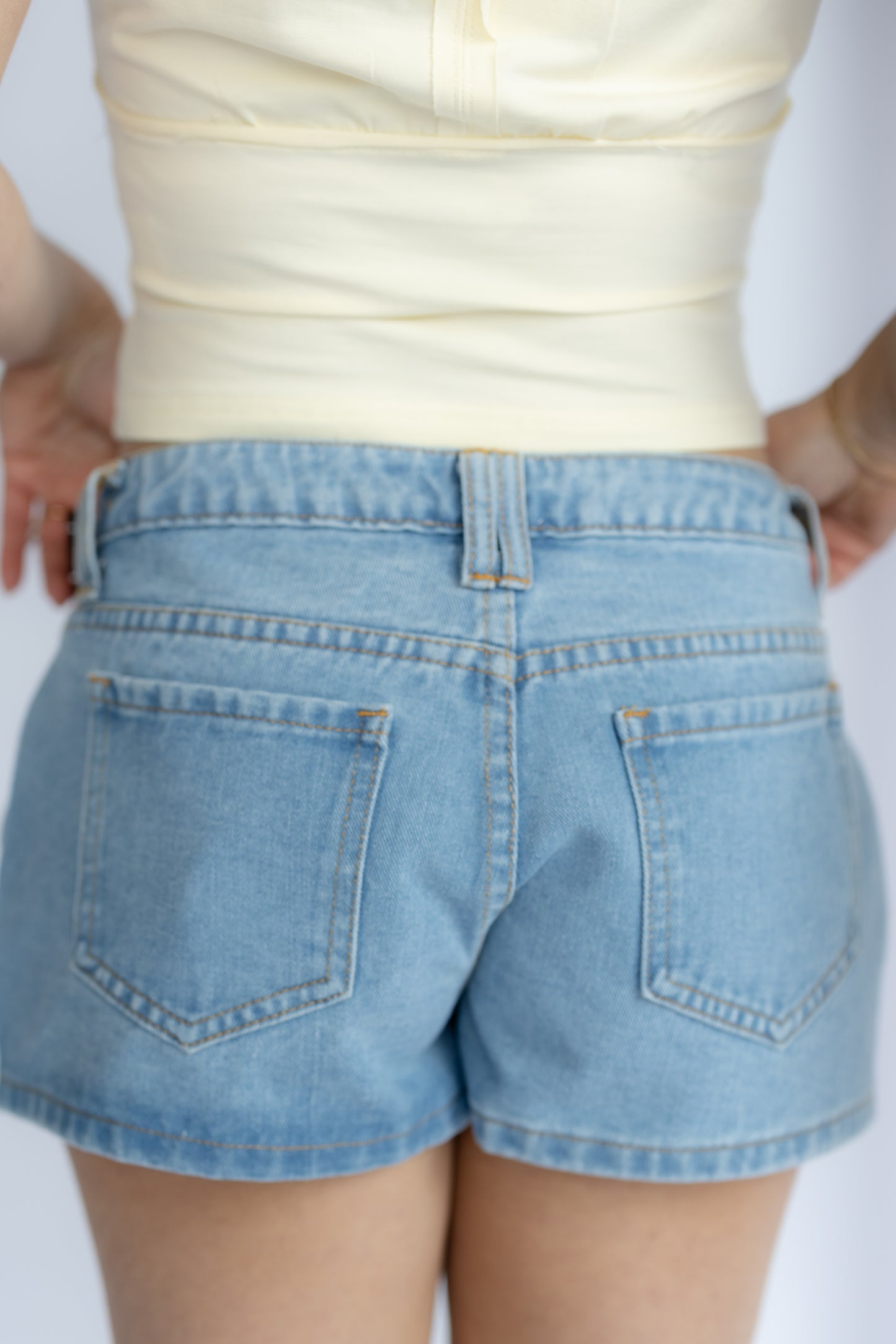 Ready To Roll Denim Shorts