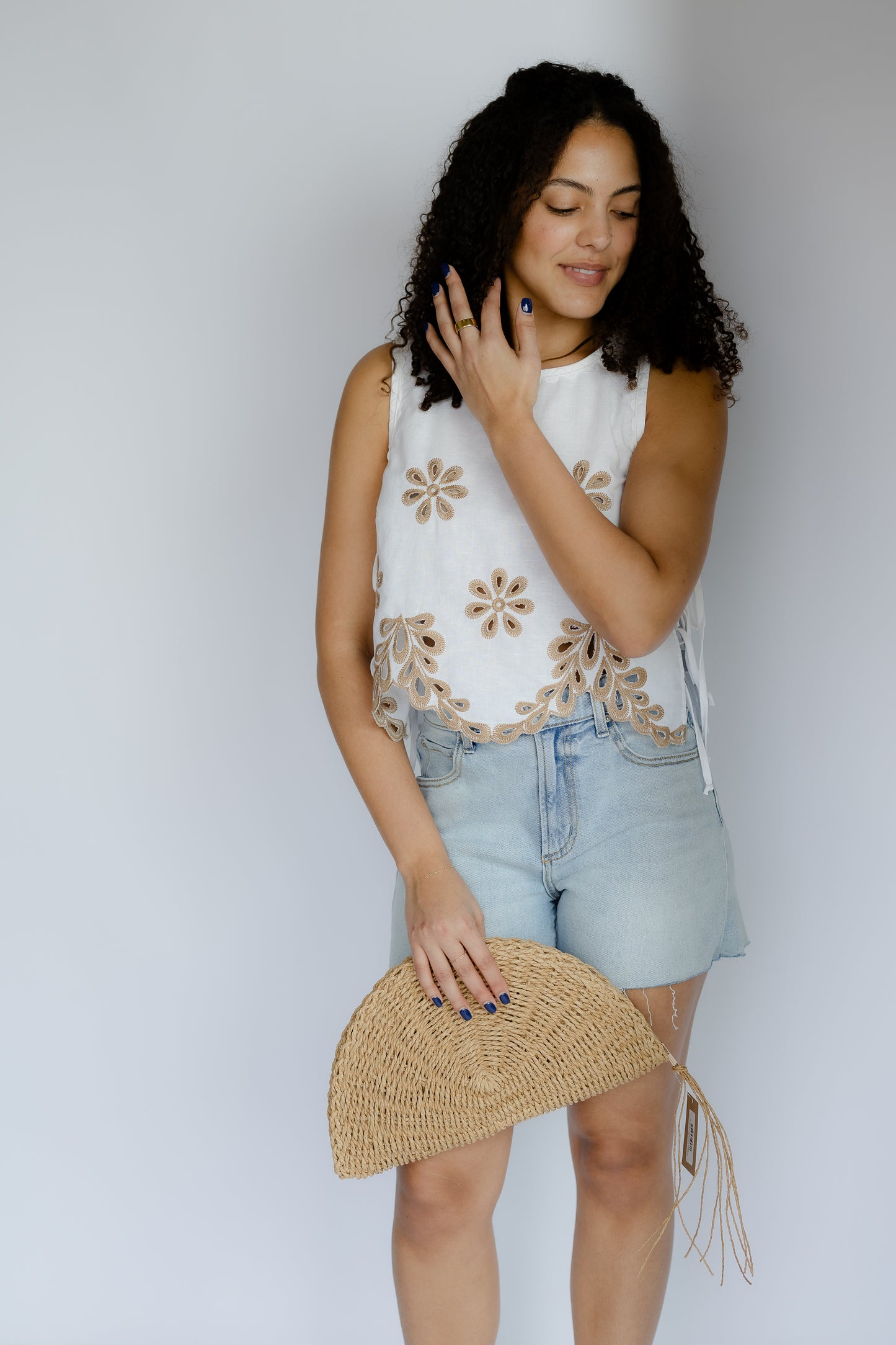 In My Mind Linen Top