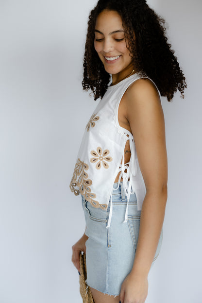 In My Mind Linen Top