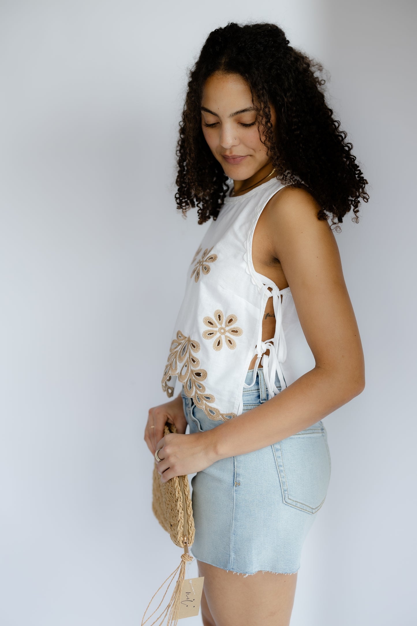 In My Mind Linen Top