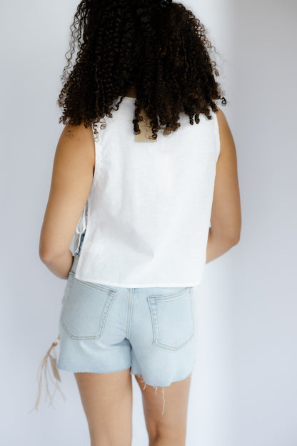 In My Mind Linen Top