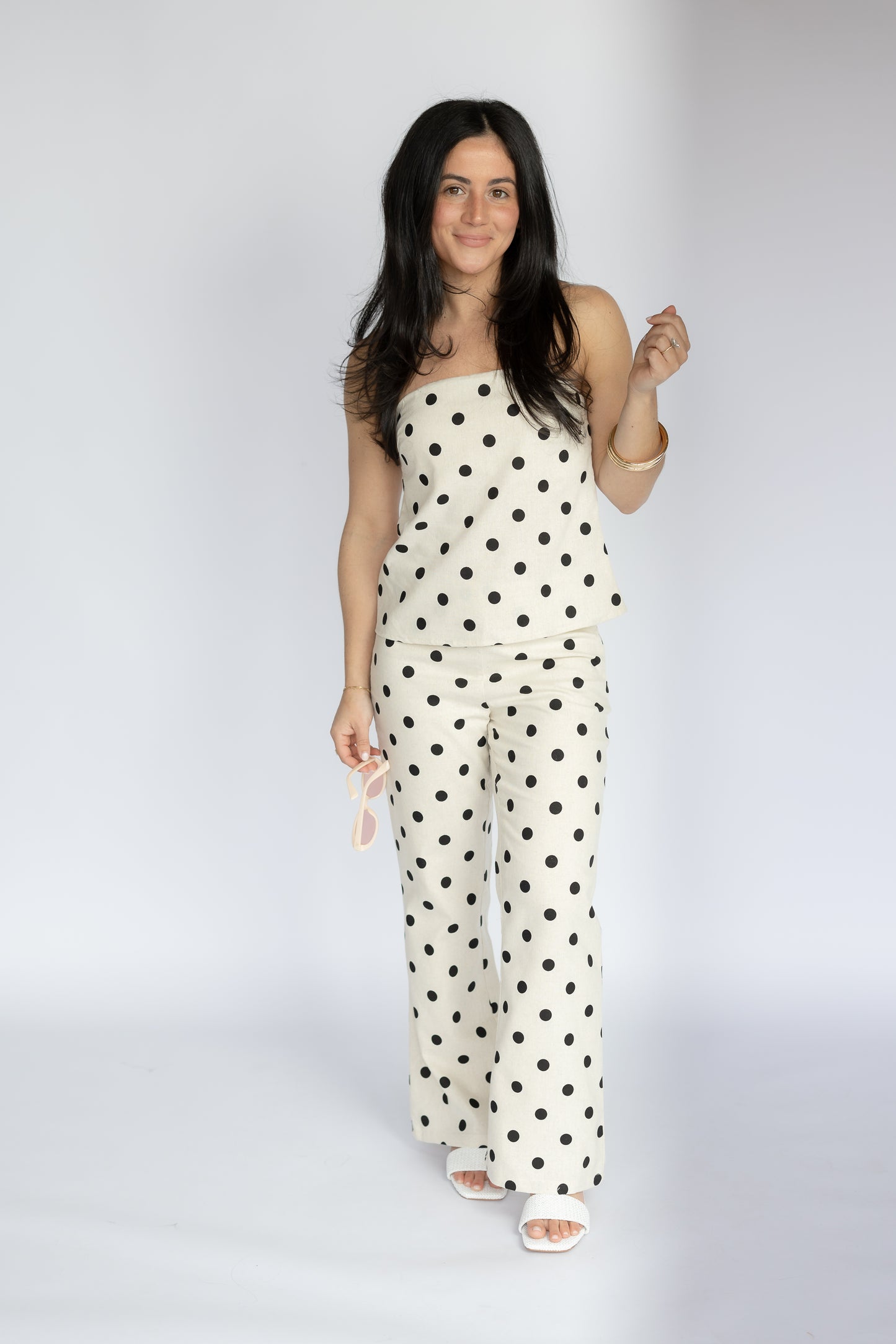 Quiet Charm Polka Dot Top