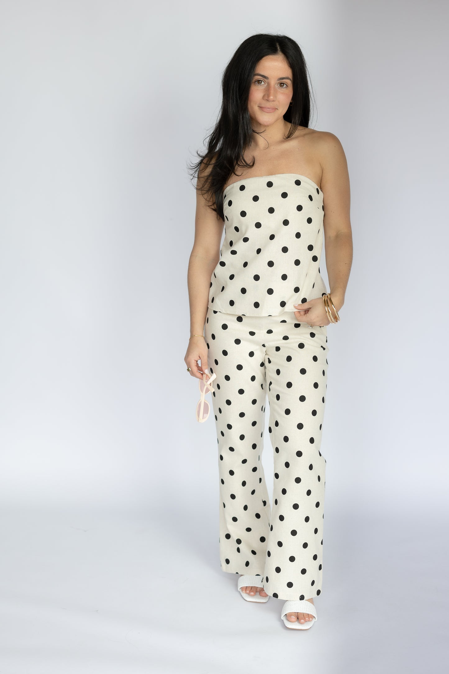 Quiet Charm Polka Dot Top