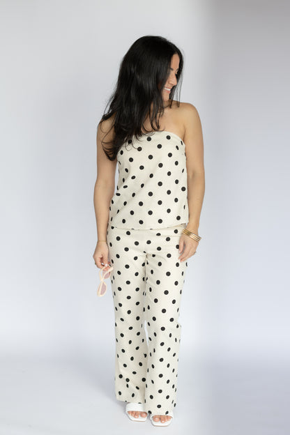 Quiet Charm Polka Dot Top
