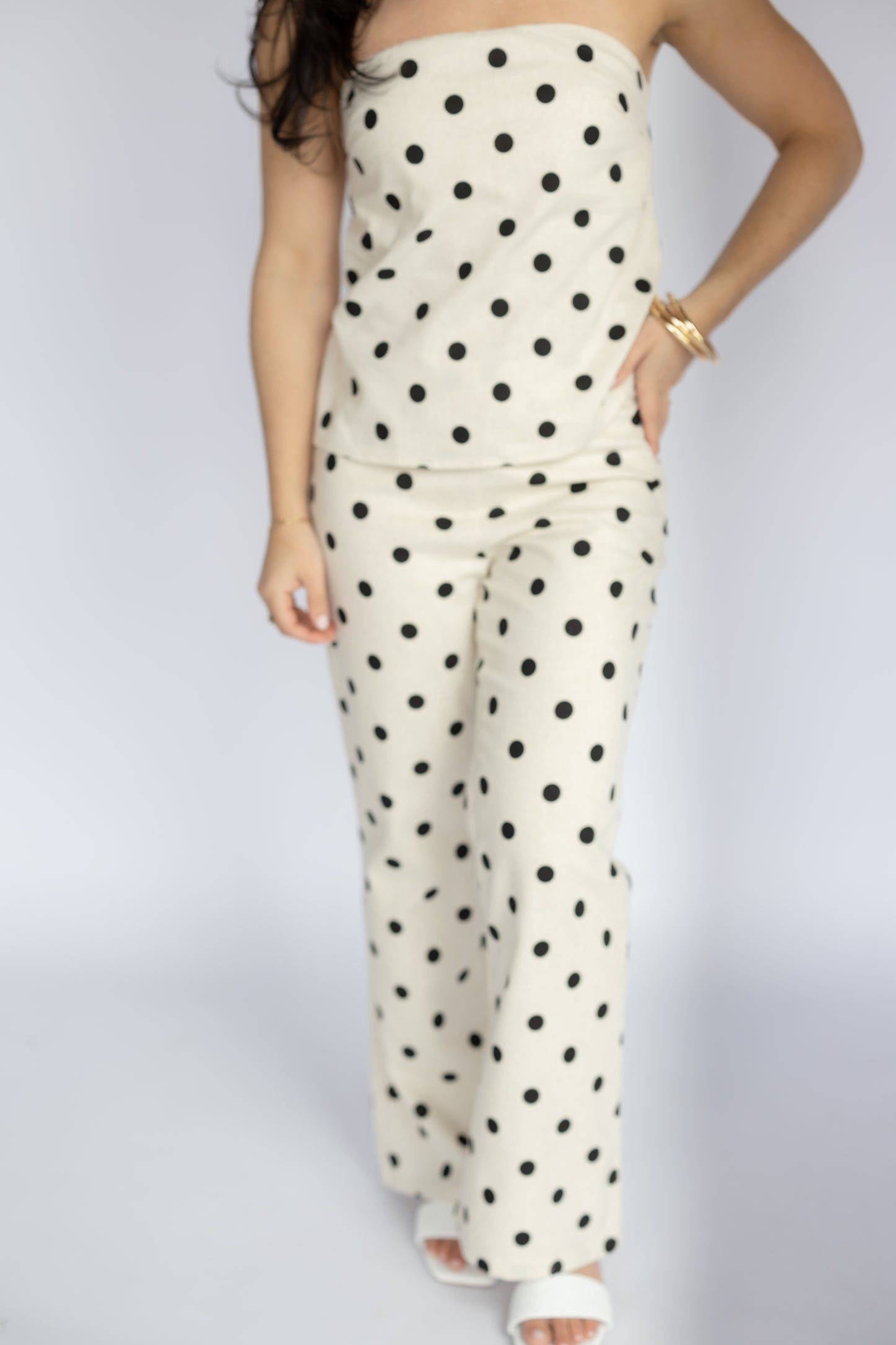 Quiet Charm Polka Dot Top