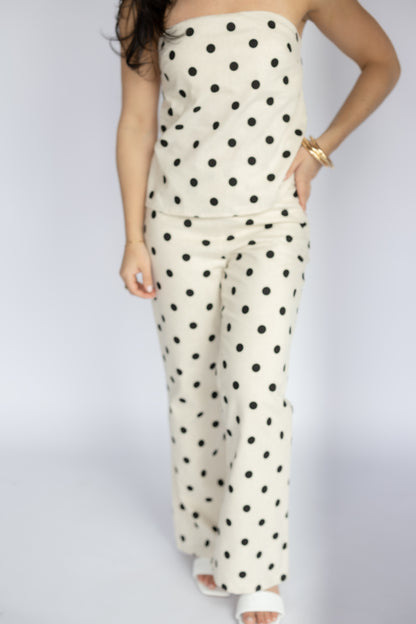 Quiet Charm Polka Dot Top