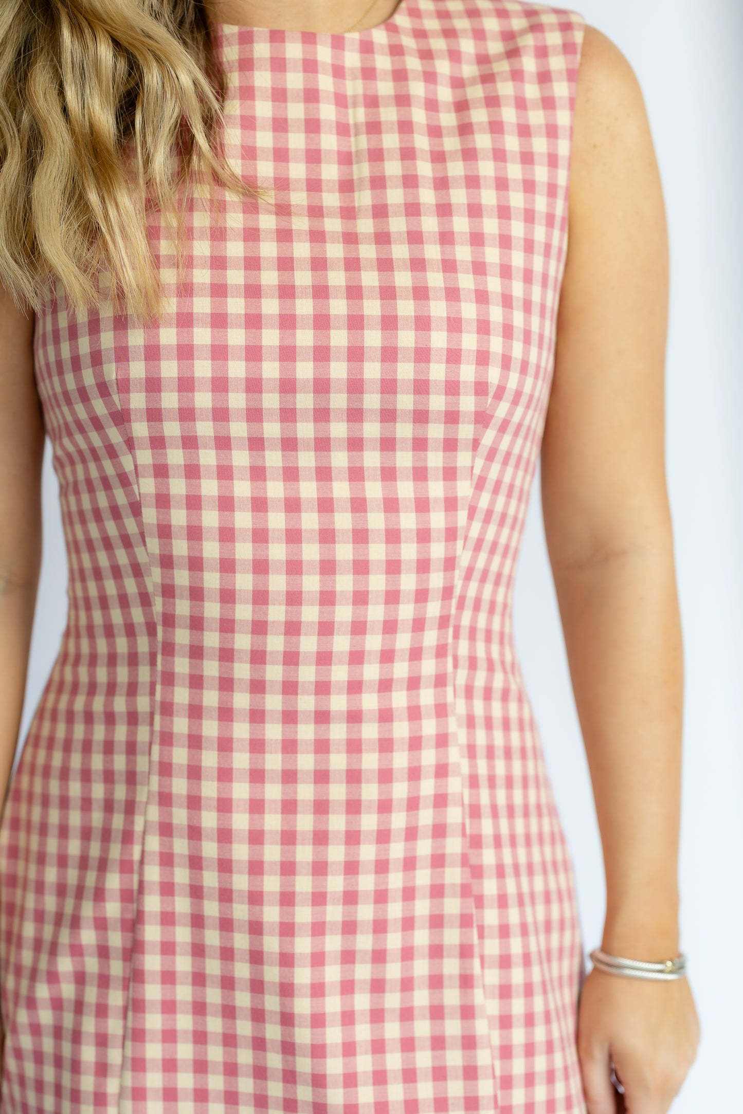 Clementine Gingham Mini Dress