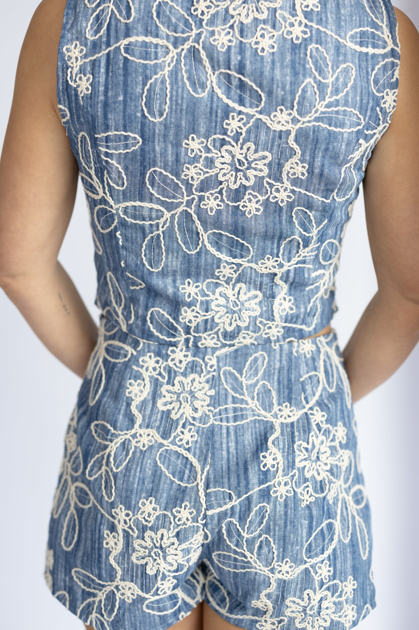 Valerie Embroidered Vest